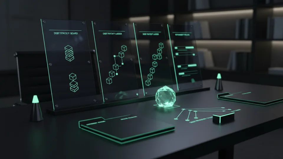 Debt Payoff Strategy Planner (Snowball vs Avalanche) preview